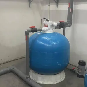 Swimming Pool Filter Sand Tank for Hot Spring Bathing, Made of 304 Stainless Steel thumbnail-1