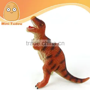 2015 Wild Animal Dinosaur Toys Vinyl 17'' Tyrannosaurus Toy For Hot Sell X033 thumbnail-1