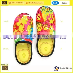 Fashional Anti Slip Neoprene Indoor Slipper Wholesale Instock thumbnail-2
