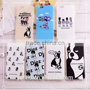 European Cup Caricature Style Design Hard Phone Case thumbnail-4