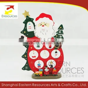 Wooden Tabletop Christmas Santa Decoration Kits thumbnail-1