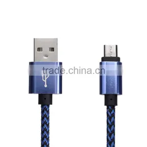Fabric Braided Charger USB Cable for Android Charger USB Cable in 2016 thumbnail-2