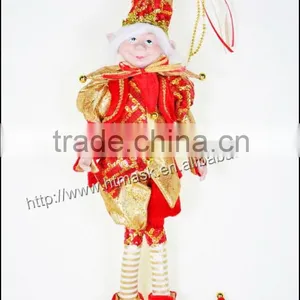 Custom High 14'',16'',18''24'',28'',36'' Elf Type and Plush Material Plush Elf Toy Christmas New Year Decoration thumbnail-1
