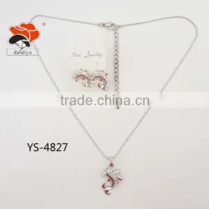 2014 Hot Sale Produce High Quality Cute Dolphin For Children/Women Jewelry thumbnail-1