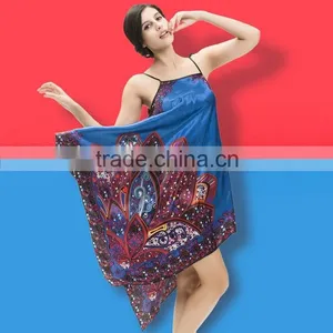 Plus Size Women's Sleepwear Nightgown Silk Blend Nightdress thumbnail-3