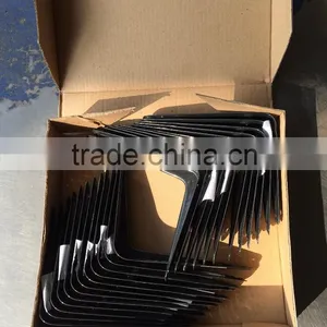 Black Shelf Bracket 100*125mm,1.0mm Thickness,export to Mexico,good Quality thumbnail-1