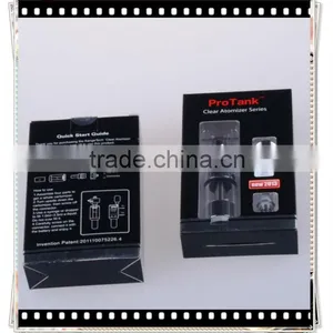 Wholesale!ProTank 2.5ml Bottom Changeable Coil Glass Cartomizer Horno de Vapor Industriales thumbnail-1
