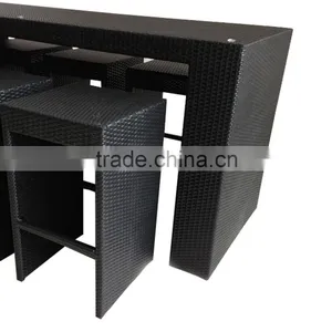 Modern Rattan Garden Patio Furniture PE Rattan Furniture Parts Bar Furniture Of Rattan thumbnail-5