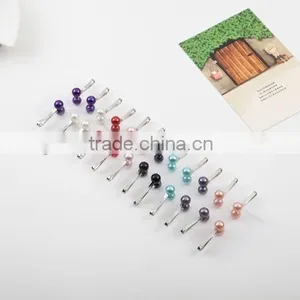 Wholesale Fashion Muslim Pearl Flat U Brooch Clip Accessoryies 2016 New Hot Design PDJ0116 thumbnail-4