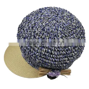 Short Birm Women's Straw Newsboy Cap for 2014 Spring and Summer thumbnail-1