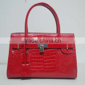 2015 Hotest China Manufacturer Woman Genuine Leather Handbag thumbnail-1