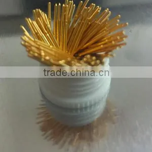 Brass Contact Pin,spring Probe Pogo Pin,bending Pogo Pin,battery Probes thumbnail-3