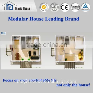 Hot Sale Economic Low Cost High Quality Prefab Villa House With Terrace thumbnail-2