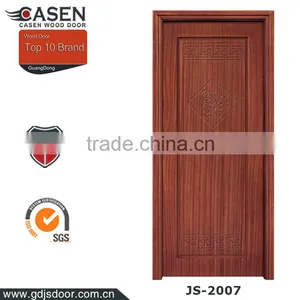 Chinese Style Single Swing Mahogany Solid Inter Wood Doors thumbnail-1