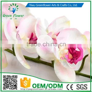 Greenflower 2016 Real Touch Latex PVC Moth Orchid Artificial Flowers for Wedding Decrations Home Decor thumbnail-4