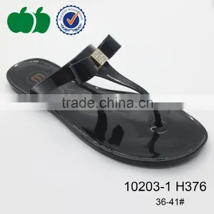 High Quality Latest Style Fashion Lady Pvc Jelly Slipper thumbnail-2