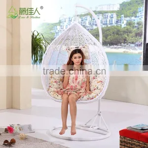 Outdoor Rattan Wicker Hanging Egg Chair thumbnail-2