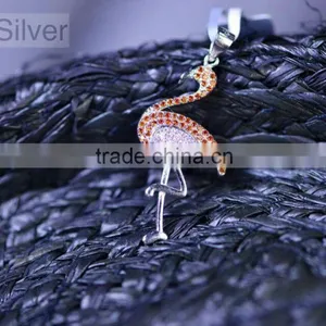 Factory Wholesale Fashion Jewelry Charms Silver Animal Pendant thumbnail-1