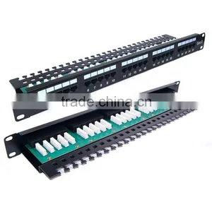 19 Inch UTP Cat3 25 Port Telephone Patch Panel thumbnail-1