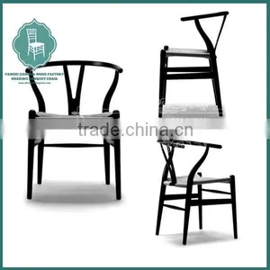 Hans Wegner Wing Chair Replica for Dining Room thumbnail-1