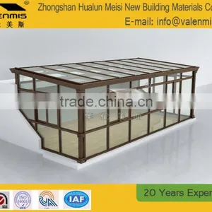 Beautiful Aluminum Double Glass Sunshine Rooms/sun Room/glass House for Sale thumbnail-3