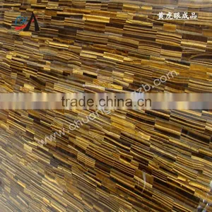 Tiger Eye Tile Gemstone Mosaic Tiles thumbnail-1