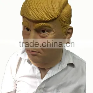 New Halloween Party Cosplay America President Candidate Donald Trump Latex Rubber Mask thumbnail-3