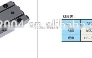 2016 Guide Bearings Precision Cross Roller Linear Guide thumbnail-6