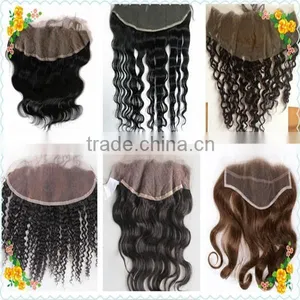 Express Brazilian Human Hair Cheap Virgin Hair Bundles With Free Parting Lace Closure thumbnail-2