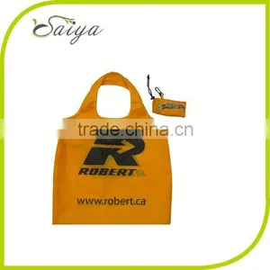 Printed 210d Polyester Folding Bag thumbnail-1