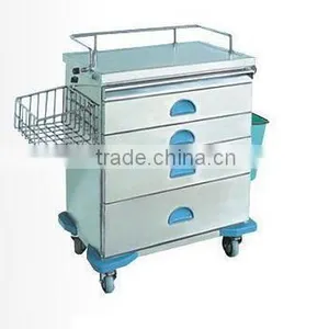 HH110 Hospital Bed Table With Drawer thumbnail-1