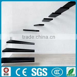 Modern Design Interior House Use Glass Floating Stairs thumbnail-6