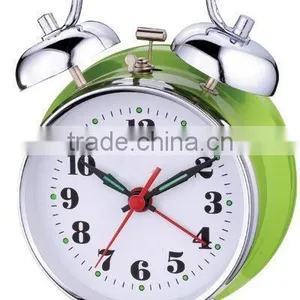 3.5 Inch Metal Case Mechanical Alarm Clock, Desktop Clock, Bedside Clock thumbnail-2