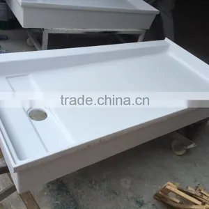 American Style Deep Solid Surface Marble Shower Tray thumbnail-1