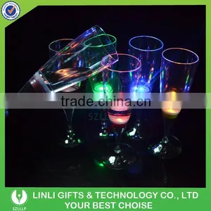 Color Changing Liquild Activated Led Light Champagne Cup thumbnail-6