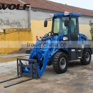 CE Approved Farming Machine Zl12 Mini Wheel Loader for Sale in France thumbnail-1