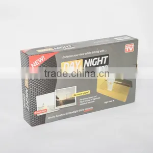 2 in 1 Anti-Glare Dazzling Goggle for Day Night Vision Driving Mirror Day Night Visor thumbnail-6