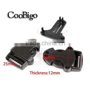 1" Security Side Release Buckle Plastic for Briefcase Student Leisure Travel Bag #FLC414-25B thumbnail-1
