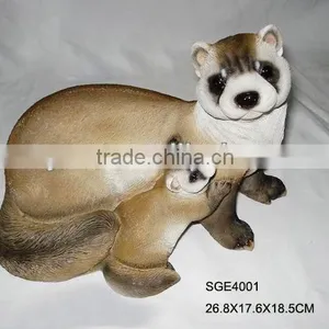 Garden Decorative Resin Mongoose/meerkat Statues thumbnail-1