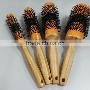 Wooden Handle Ceramic Hair Brush thumbnail-1