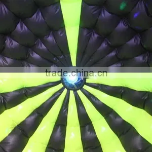 Inflatable Disco Dome Bounce Castle Bouncer Round Disco House Quality Choice thumbnail-3