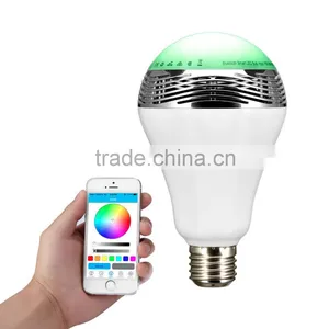 Bluetooth LED Lighting Bulb With Speaker thumbnail-4