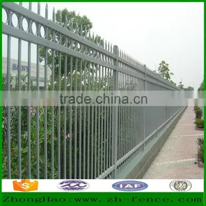High Quality PVC Coated Zinc Steel Tubular Fence for Sale thumbnail-5