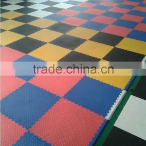 Public Place PVC Plastic Interlocking FloorinG Mats thumbnail-6