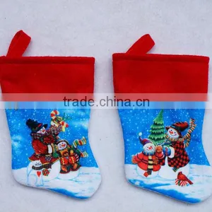 6.5" Sublimation Xmas Mini Stocking thumbnail-1