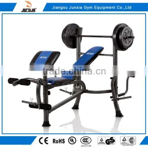 Cheap Price Home Used Weight Lifting Bench With 80LBS Weight Set thumbnail-1