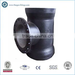 DI T Type Tee Flanged Pipe Fitting thumbnail-1