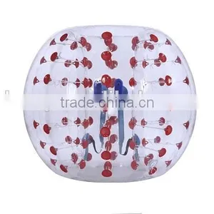 Guangzhou Barry PVC TPU Red Spot Dot Giant Human Bubble Ball thumbnail-2