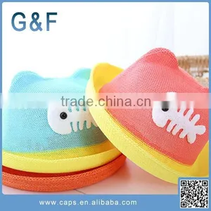 Wholesale Custom Kids Paper Straw Hat thumbnail-3