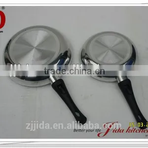 Mirror Polished Aluminum Non Stick Fry Pan thumbnail-2
